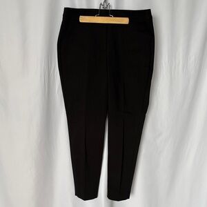 RW&CO. Women's Elegant Black Curvy Fit Ankle Pants Size 10 EUC